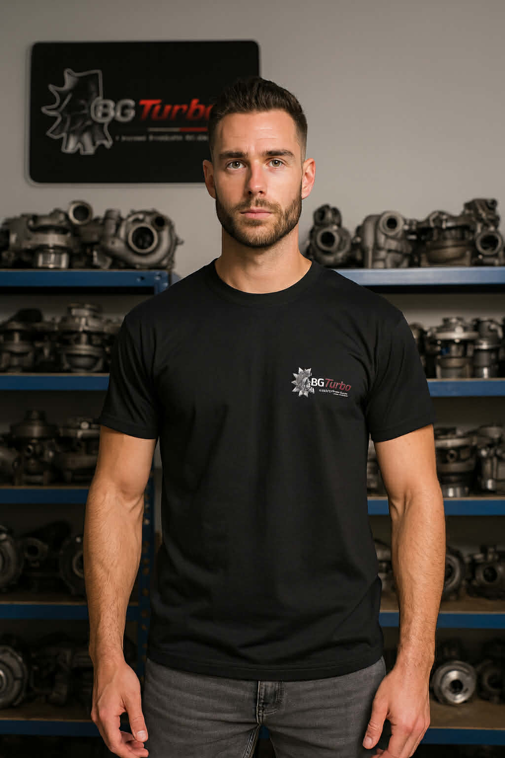 Turbo T-shirt BG Turbo - Noir
